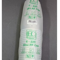 Plain Cup 22oz with Flat Lid